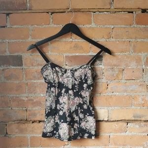 Floral Talula Bustier Tank